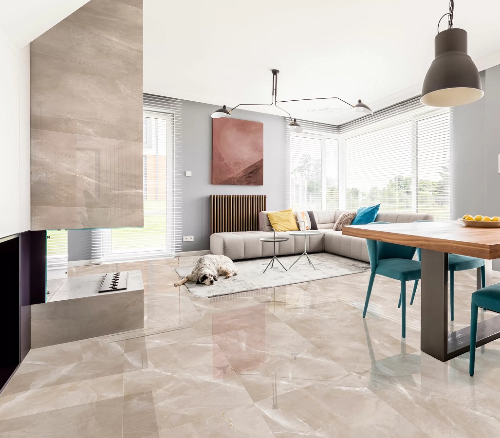 Керамический гранит GLOBAL TILE Velaska GT120606002PR 60x120 см бежевый  купить в Волгодонске по низкой цене - Стройландия