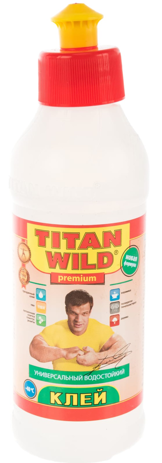 Клей titan. Клей универсальный Titan Wild 1л. Клей Titan Wild Premium 0,25л.. Клей водостойкий универсальный Titan Wild Premium 0.25л. Клей Titan Wild универсальный полимерный.